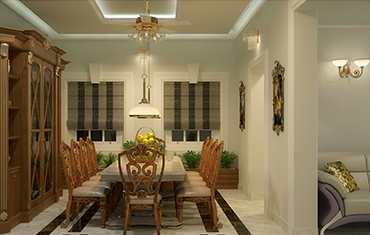 modern dinning room interior designs in kerala