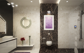 luxury bathroom design in kerala