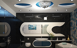 trending bathroom interiors in calicut