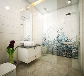 leading bathroom interiors in kerala