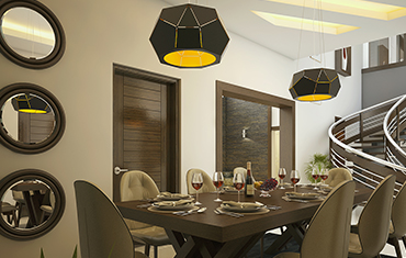 Luxury Dining Room Ideas, Lights & Wall Décor