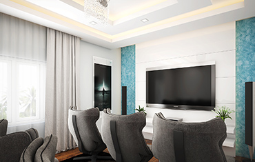 Simple Home Theater Room Ideas On Budget, Kochi, Kerala, India
