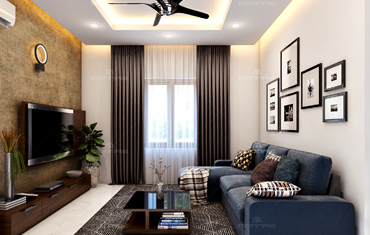 Contemporary Home Designs in Kerala | Best Living room interiors Palakkad