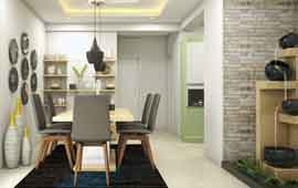 Dining Room Interior Designs in Kerala | Dining room furniture