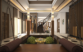 Home Interior Courtyard Designs In Kerala Style Patio